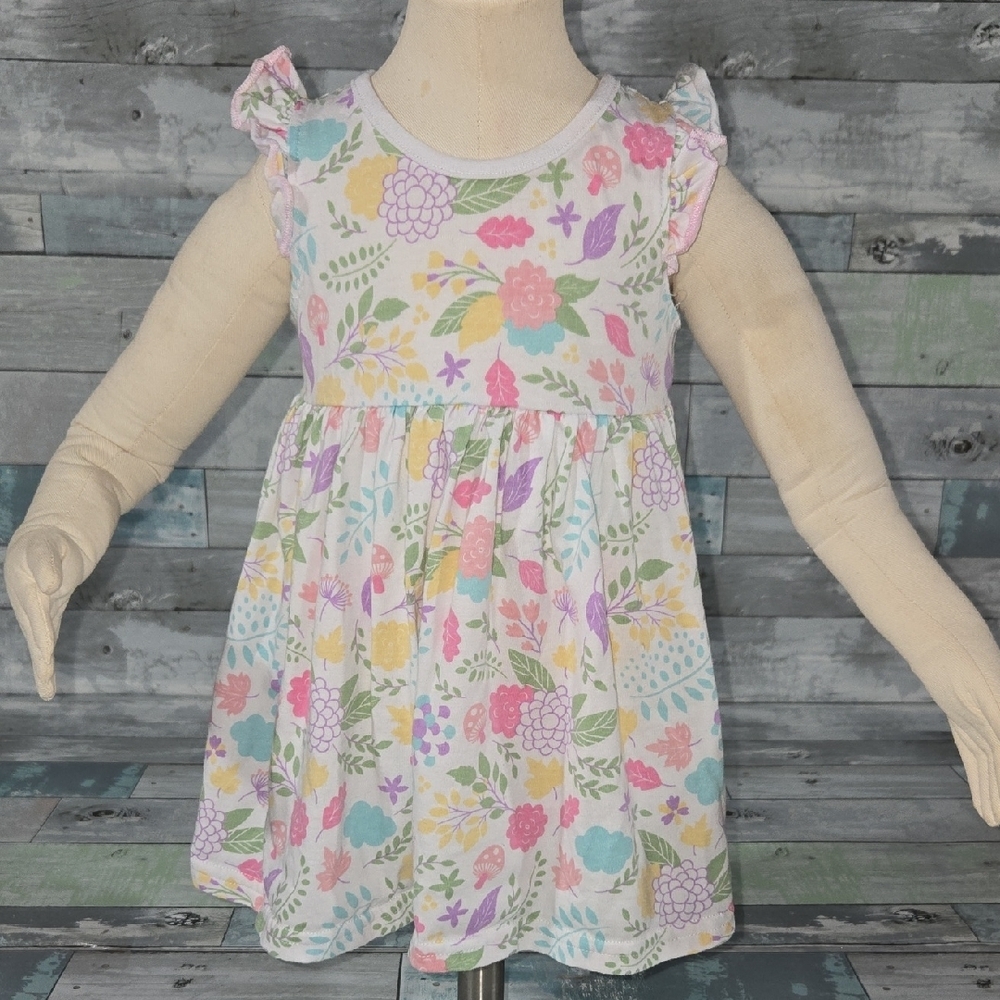 Mini Bop Floral Print Dress Size 12 Mo